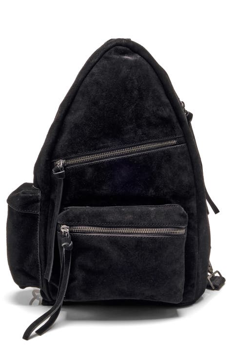 Luxe Red Velvet Backpacks : mini backpack