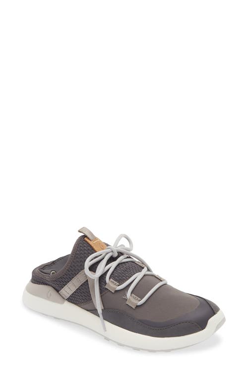 Shop Olukai Kawela Waterproof Spikeless Golf Shoe In Pavement/mist Grey