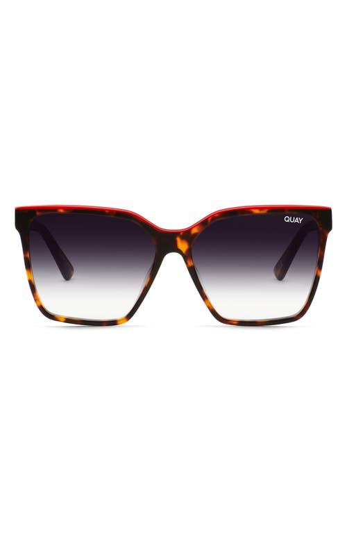 Quay Australia Level Up 55mm Square Sunglasses, Nordstrom