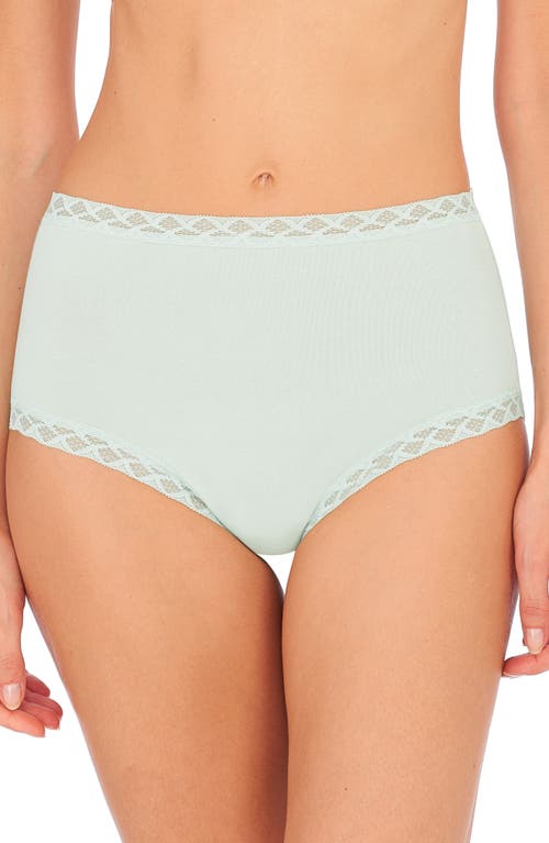 Bliss Stretch Cotton Full Briefs in Mild Mint