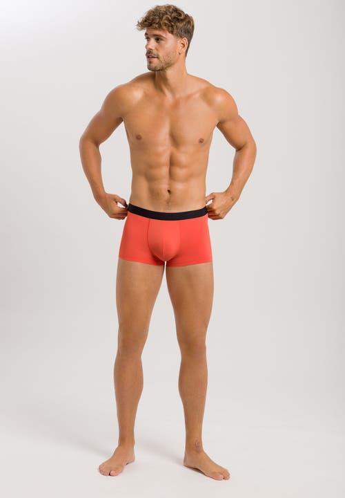 Hanro Micro Touch Boxer Brief In Tiger Lily