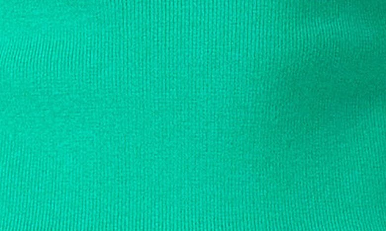 Endless Rose Scallop Square Neck Sweater In Green