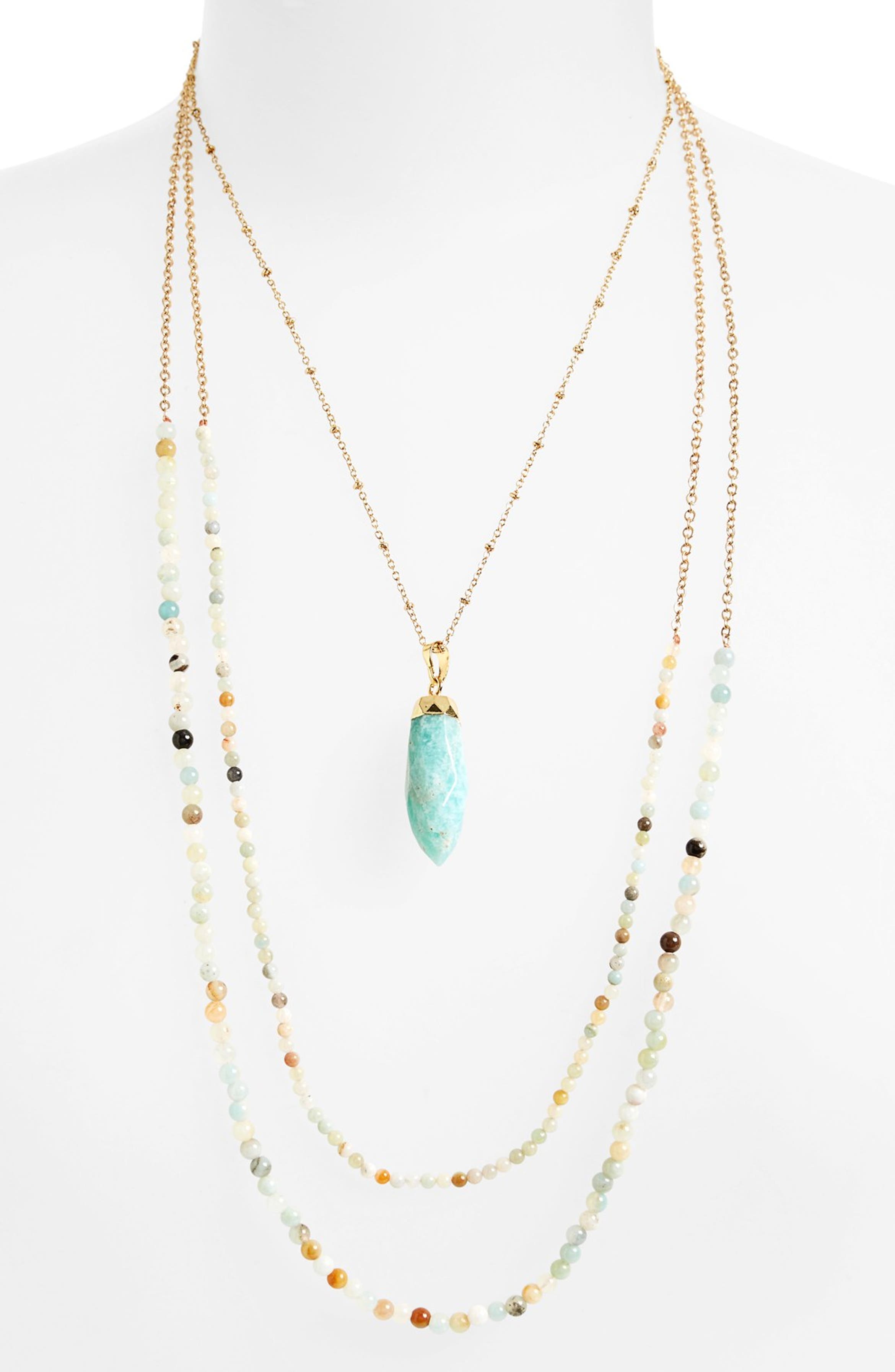 Nordstrom layered necklace Clearance