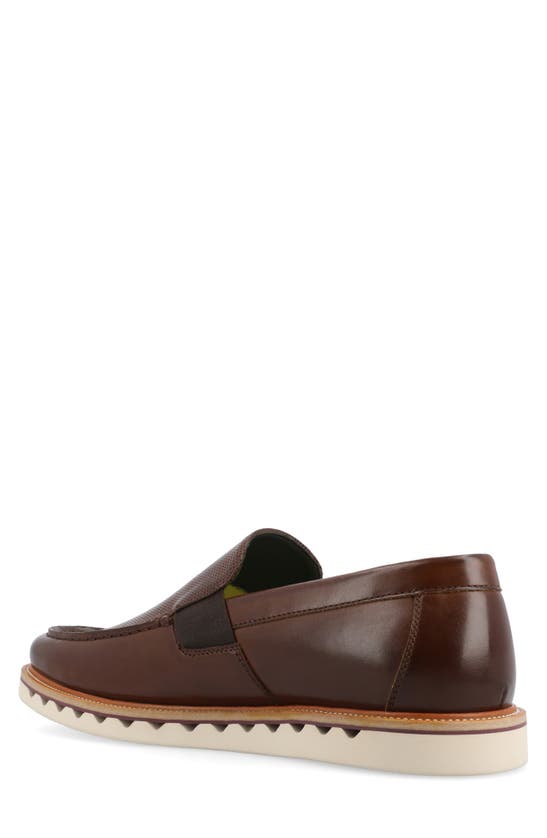 Shop Vance Co. Vance Co Dallas Tru Comfort Slip-on In Brown