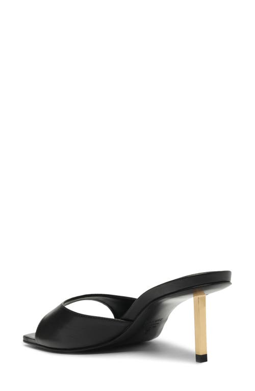 Shop Schutz Dethalia Pin Heel Slide Sandal In Black