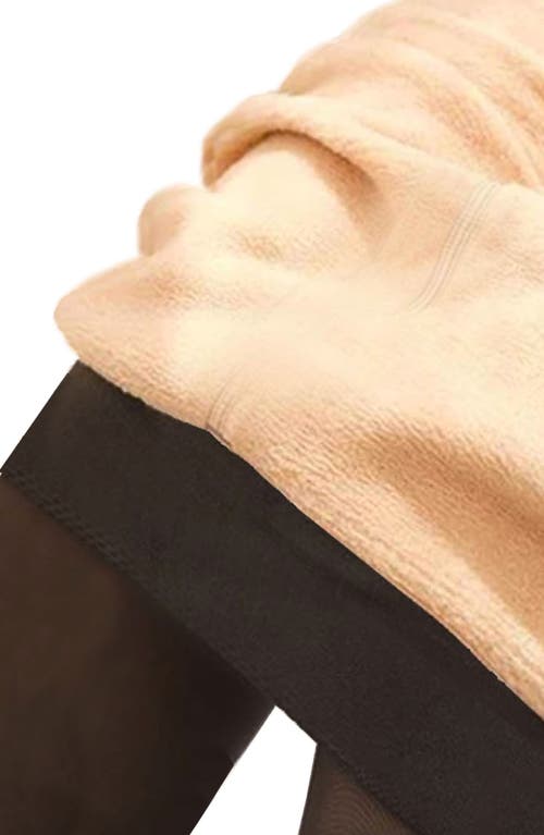 Stems Skin Illusion Fleece Lined Tight In Gold