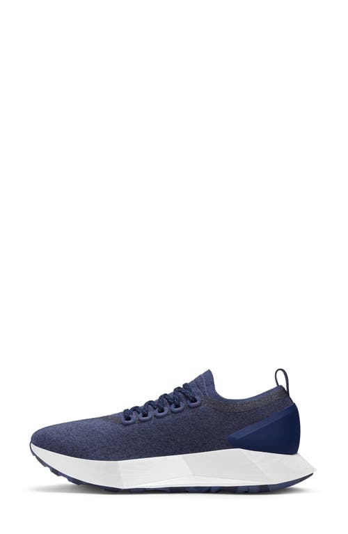 Shop Allbirds Wool Flyer Mizzle Running Shoe In Hazy Indigo/blizzard