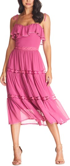 Dress the Population Dream Chiffon Sundress | Nordstrom