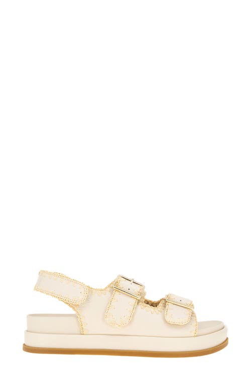 Bcbgeneration Beena Platform Sandal In Bianca