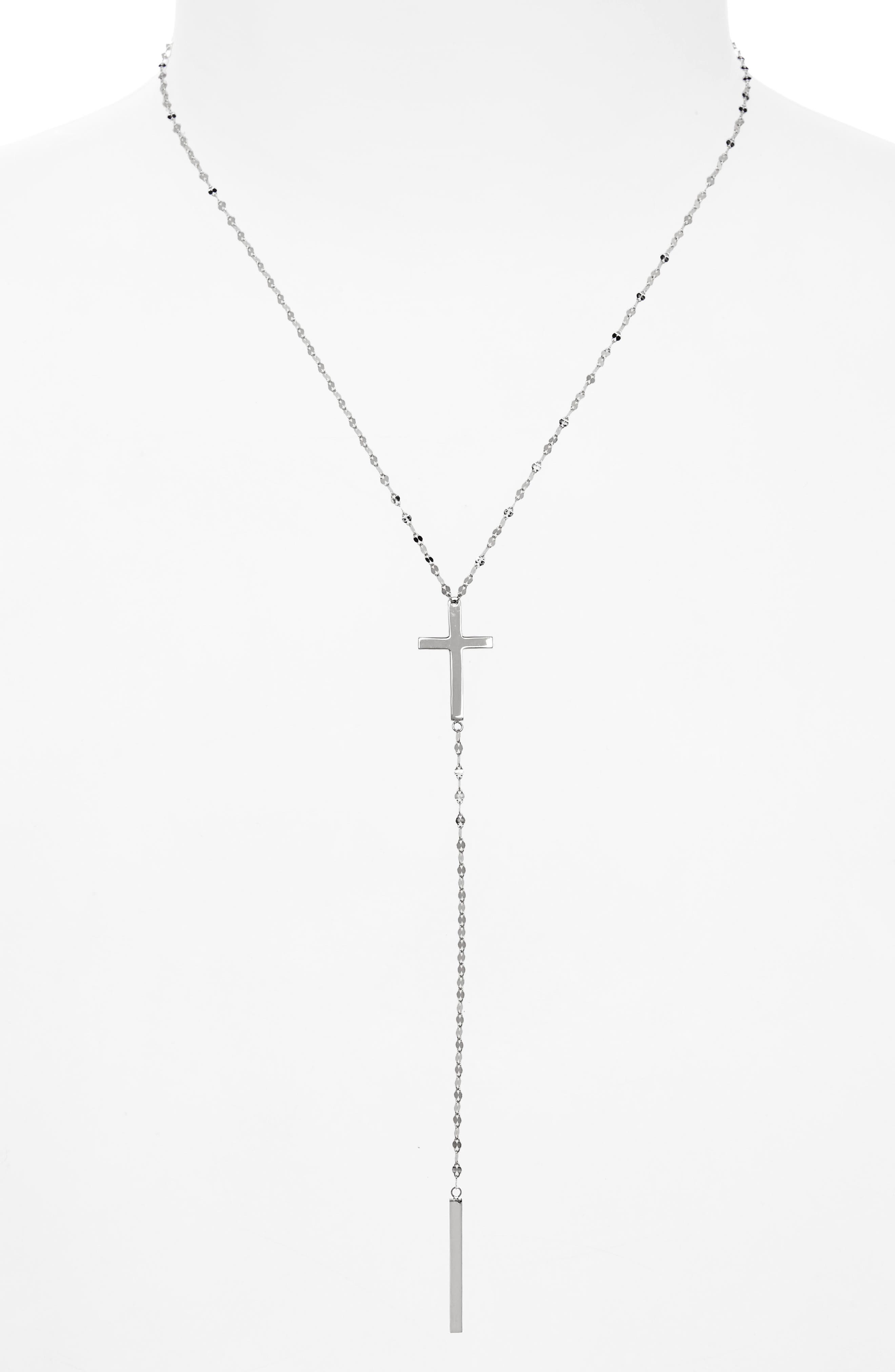 Lana Jewelry Bond Cross YNecklace Nordstrom