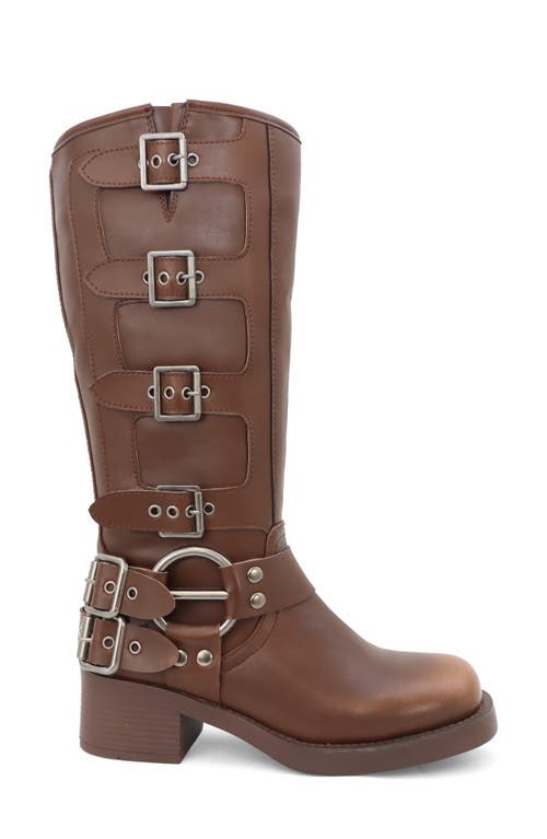 Yoki Sarki Buckle Boot In Brown