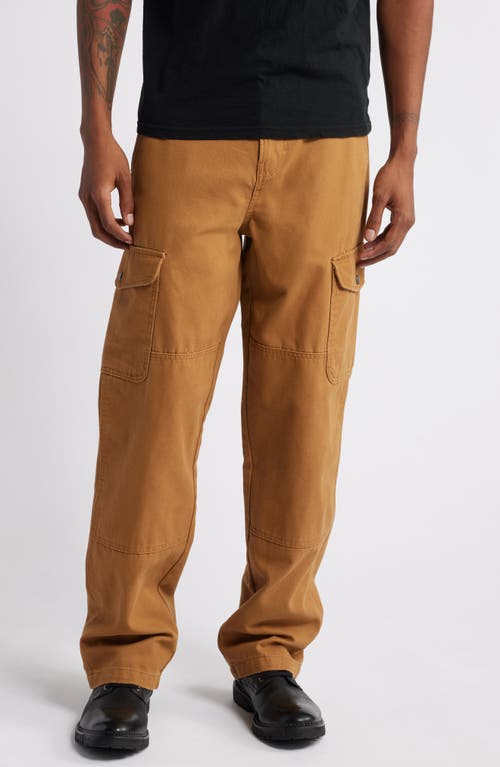 Shop Dickies Cotton Duck Cargo Pants In Brown Duck