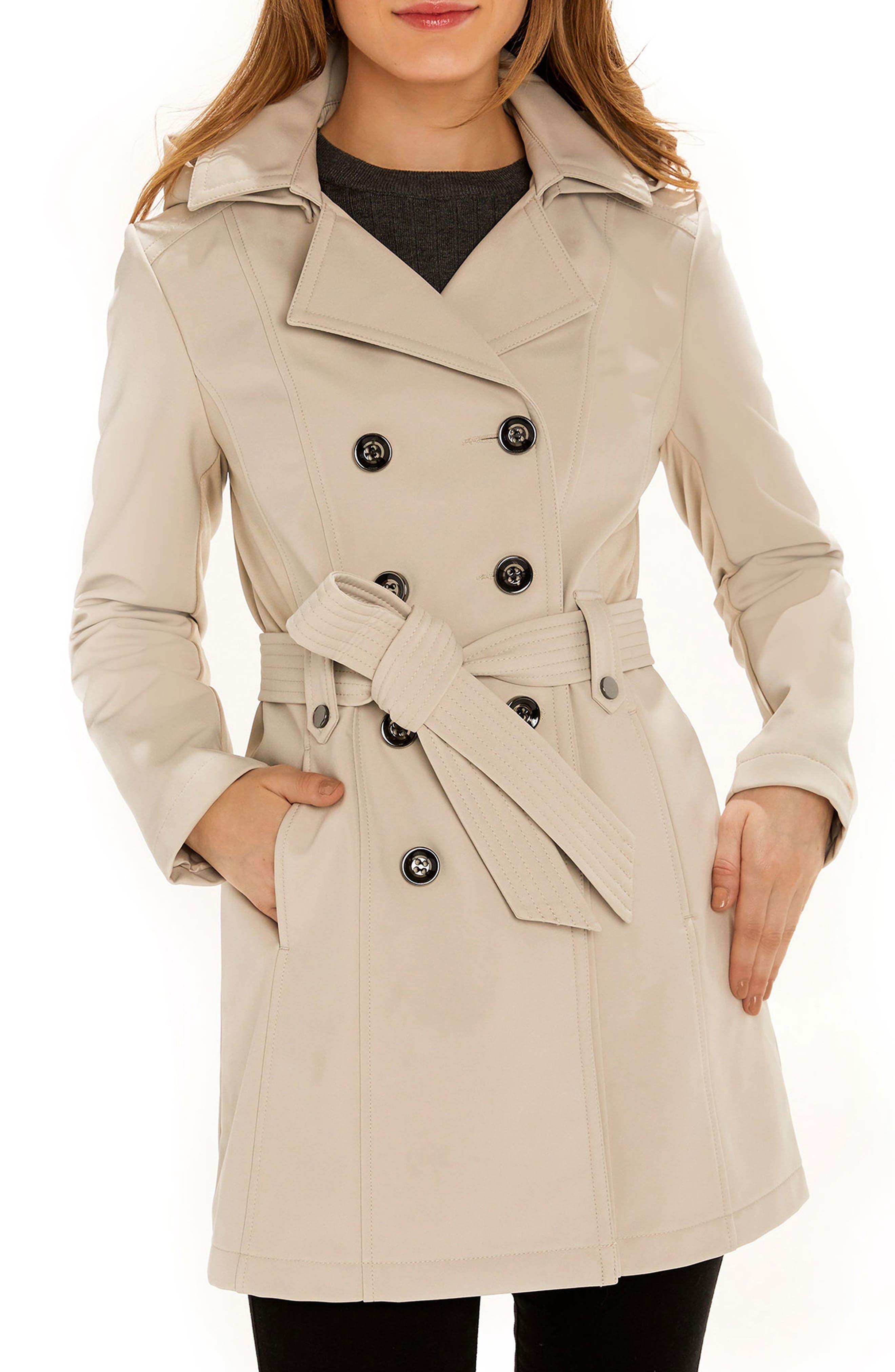 Women's Beige Raincoats, Rain Jackets, & Trench Coats   Nordstrom Rack