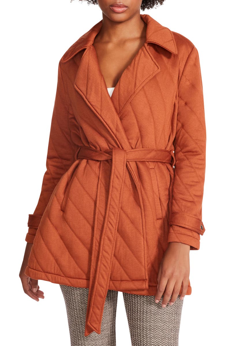 Steve Madden Kennedy Quilted Knit Jacket Nordstrom