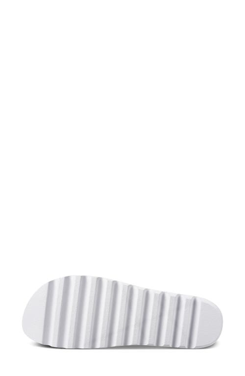 Reef Cushion Bloom Hi Slide Sandal In Black/tan