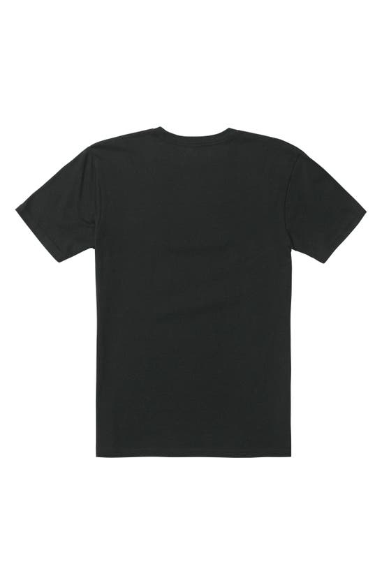 Shop Volcom Kids' Pizzapower Graphic T-shirt In Black