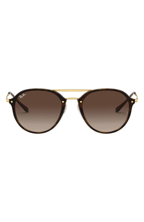 Women's Thin Bar Aviator Sunglasses