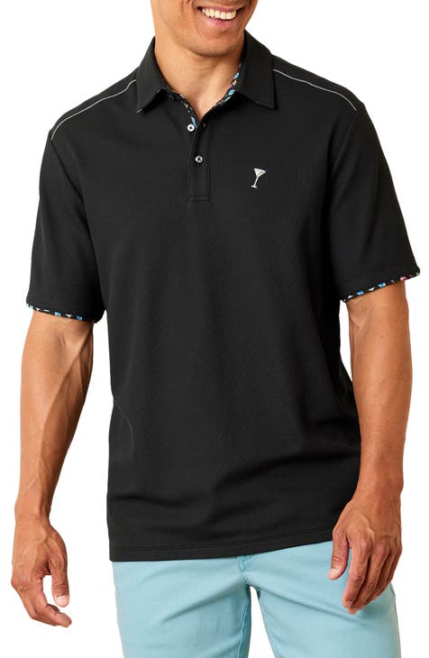 Men's Tommy Bahama Navy New York Yankees Blooms Polo Size: Large