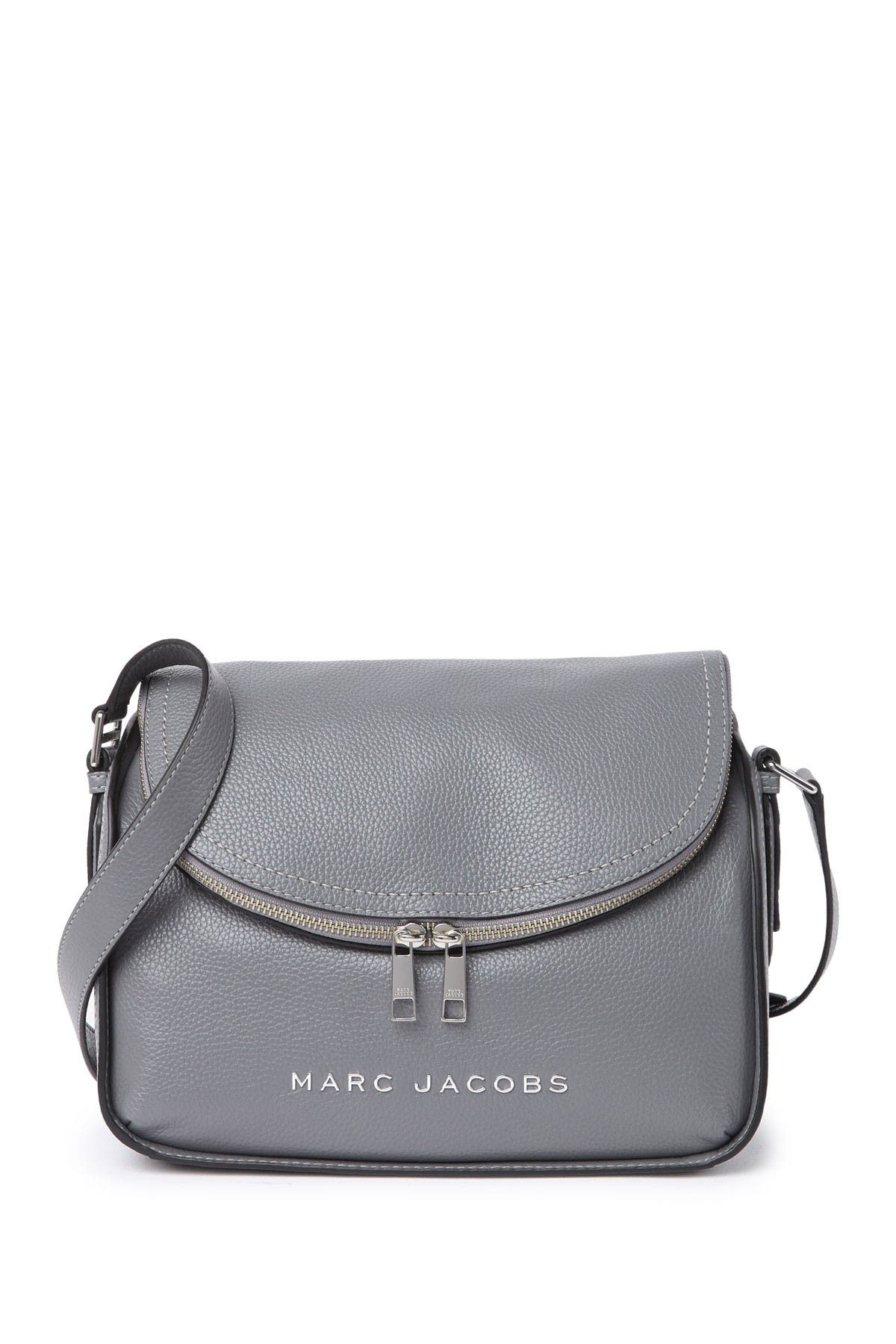 Marc Jacobs The Groove Leather Messenger Bag In Stormy Weather
