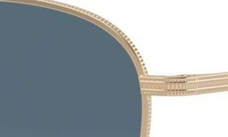 Shop Oliver Peoples Rivetti 55mm Gradient Pilot Sunglasses In Blue Gradient