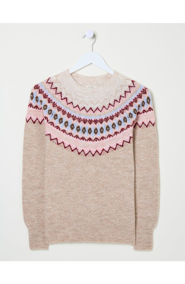 FatFace Women's Wild Fairisle Yoke Sweater Nordstrom