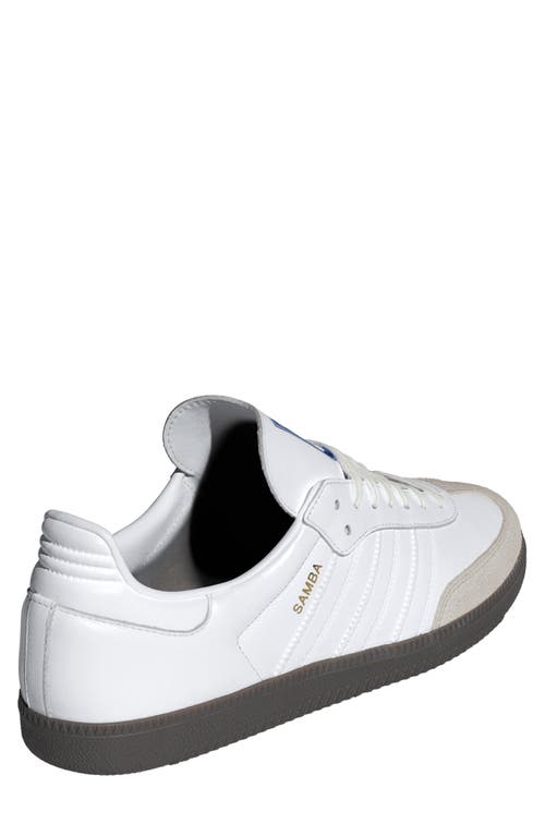 Shop Adidas Originals Adidas Gender Inclusive Samba Og Sneaker In Ftwr White/ftwr White/gum5