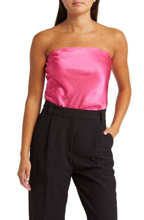 Sophie Rue Riviera Strapless Satin Top at Nordstrom,