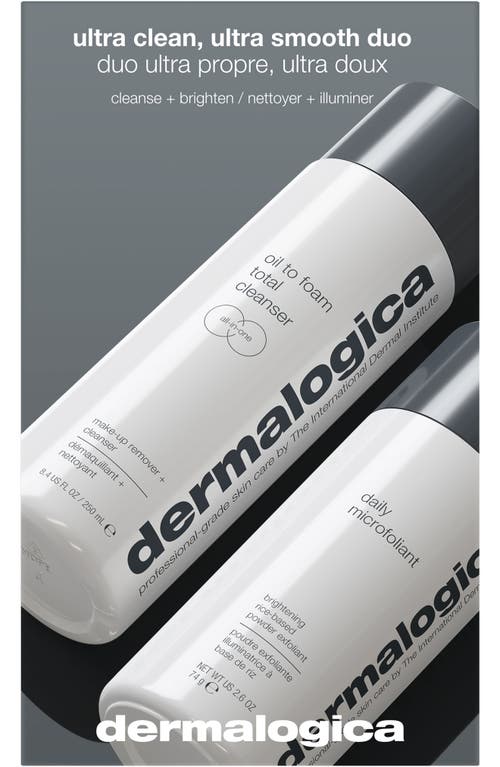 ® dermalogica Ultra Clean Ultra Smooth Duo Kit (Limited Edition) $122 Value