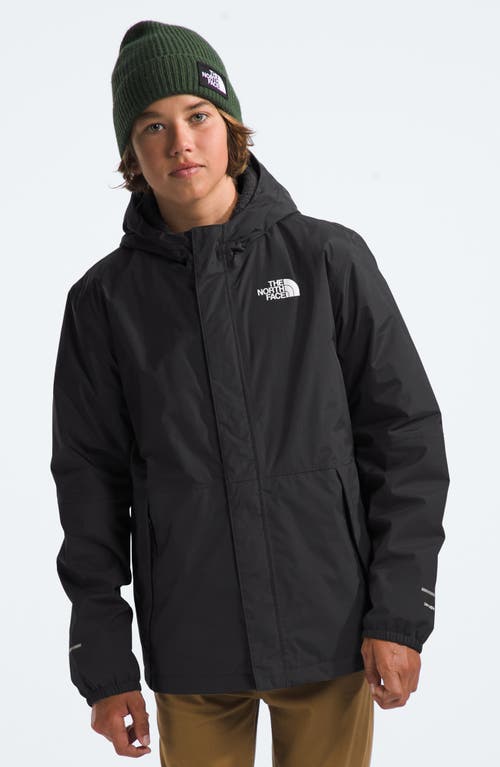 Shop The North Face Kids' Antora Water Repellent Rain Jacket In Tnf Black-npf