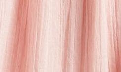 Free People free-est Marina Tie Back Cotton Crinkle Babydoll Dress in Pink  Combo | Smart Closet