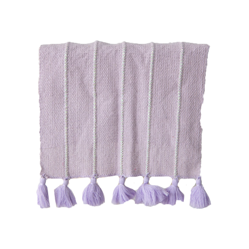 Shop Jollity & Co Fabric Table Runner In Lavender