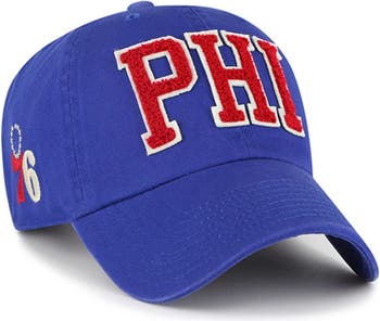 47 Philadelphia 76ers Confetti Undervisor Clean Up Adjustable Hat At  Nordstrom in Blue