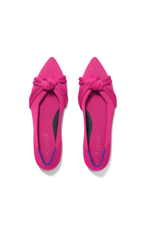 Rothys Rothy's The Knot Point Ii In Starfish Pink