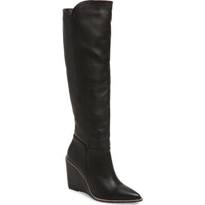 Cecelia New York Riely Knee High Boot, Black