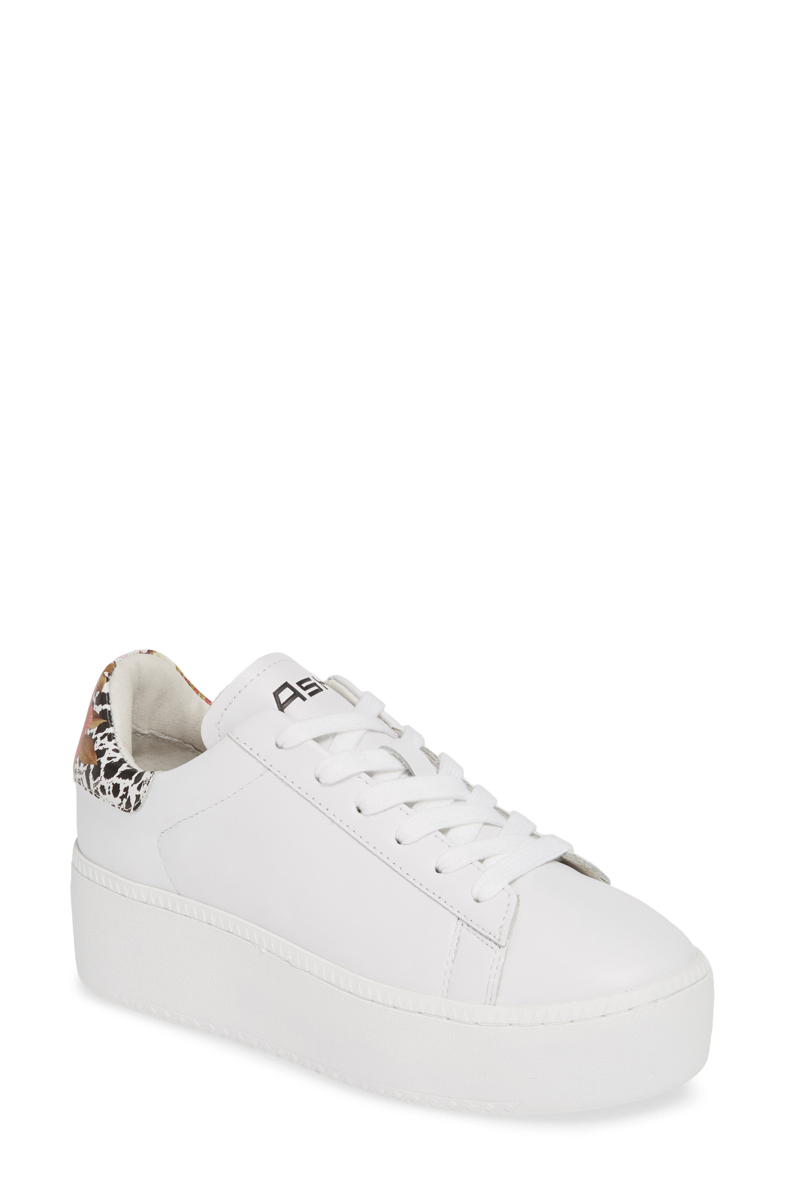 ash cult leather platform sneakers