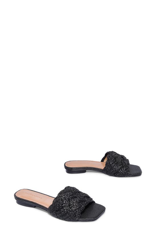 Shop Bernardo Footwear Pixie Slide Sandal In Black