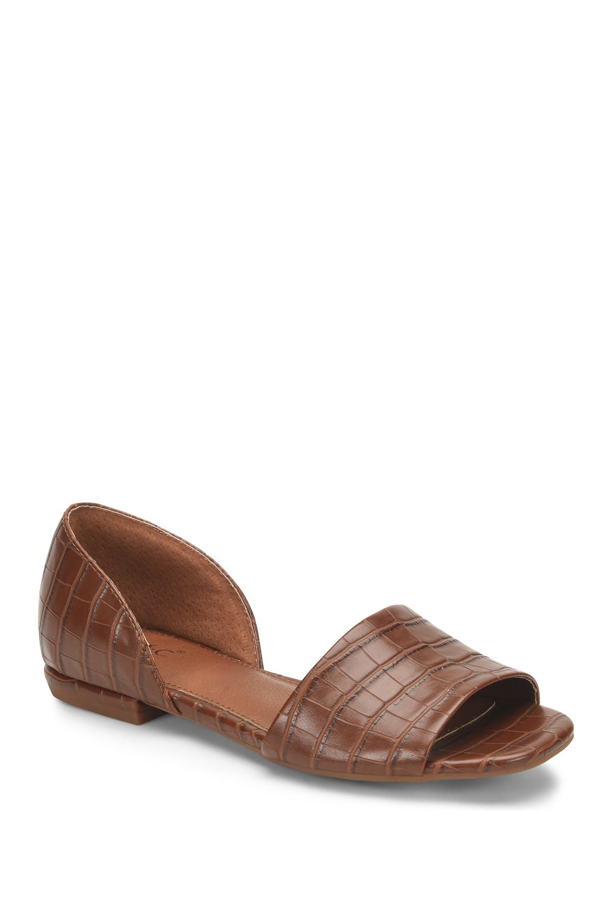 born boulder leather cork wedge