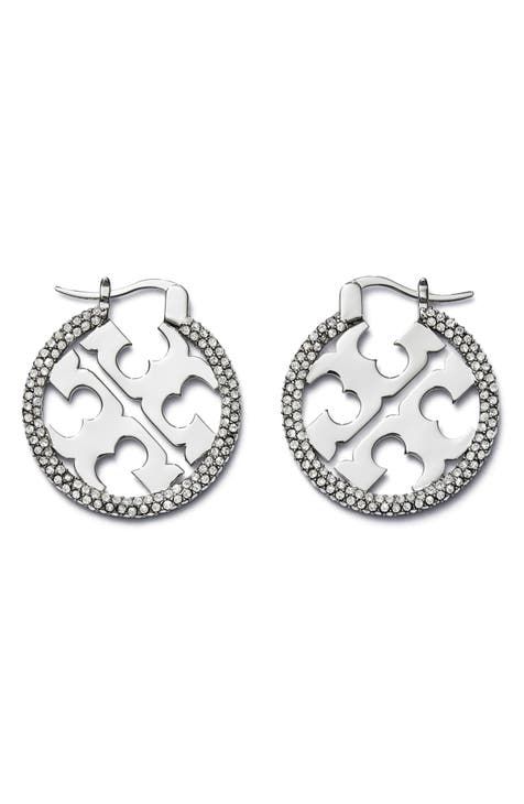 Tory Burch Hoop Earrings | Nordstrom Tory Burch Hoop Earrings | Nordstrom