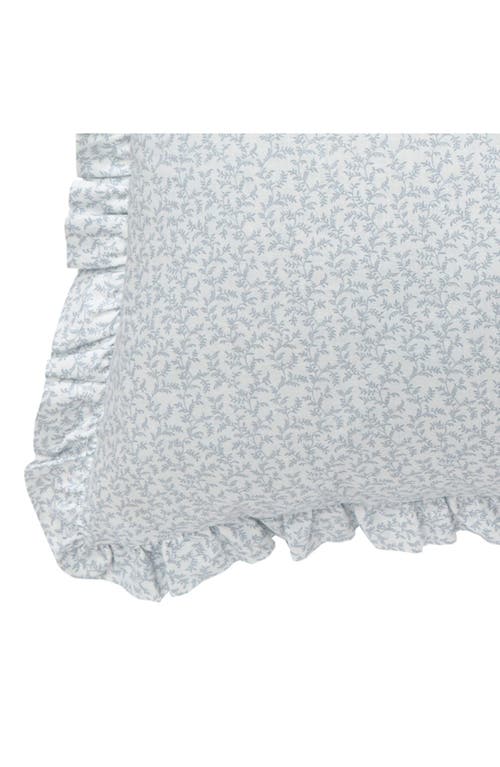 Laura Ashley Chloe Set Of 2 Euro Shams In Cottage Blue