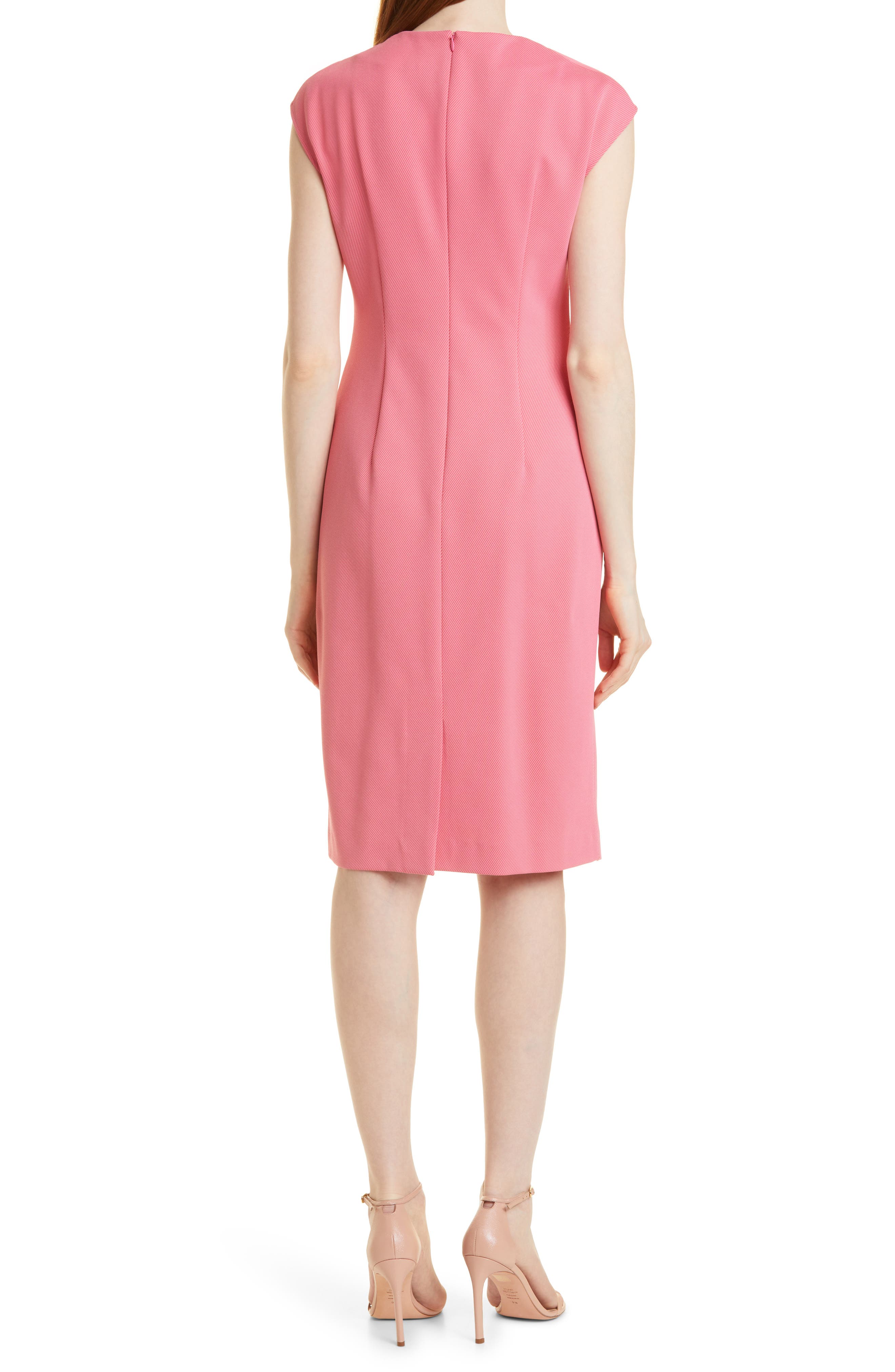 BOSS Dazela Twist Front Sheath Dress | Nordstrom