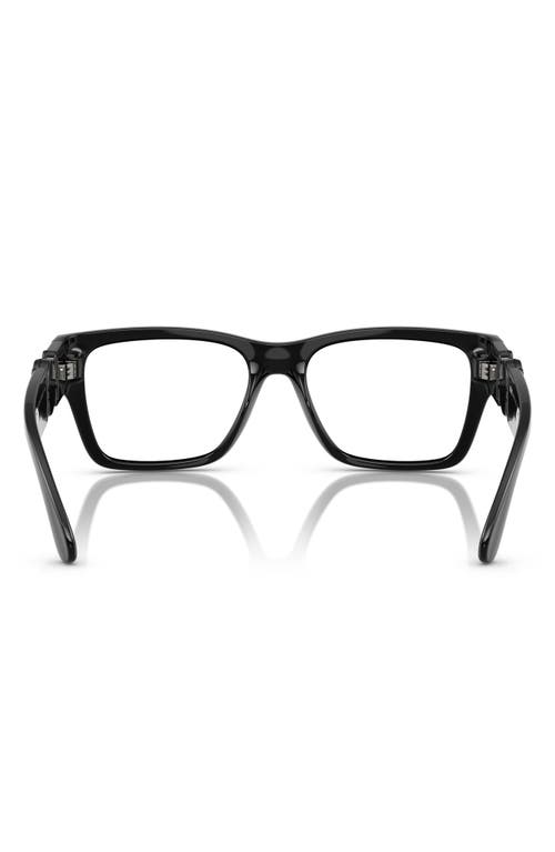 Versace 55mm Pillow Optical Glasses In Black