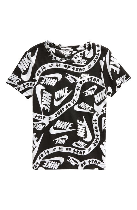Nike T-Shirts : Buy Nike Boys White Printed T-shirt Online