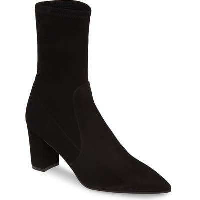 Stuart Weitzman Landry 75 Bootie- Black