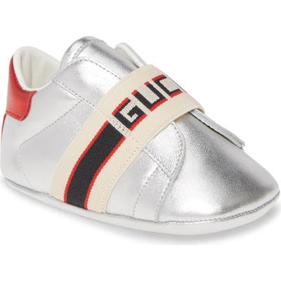 Gucci New Ace Logo Strap Sneaker