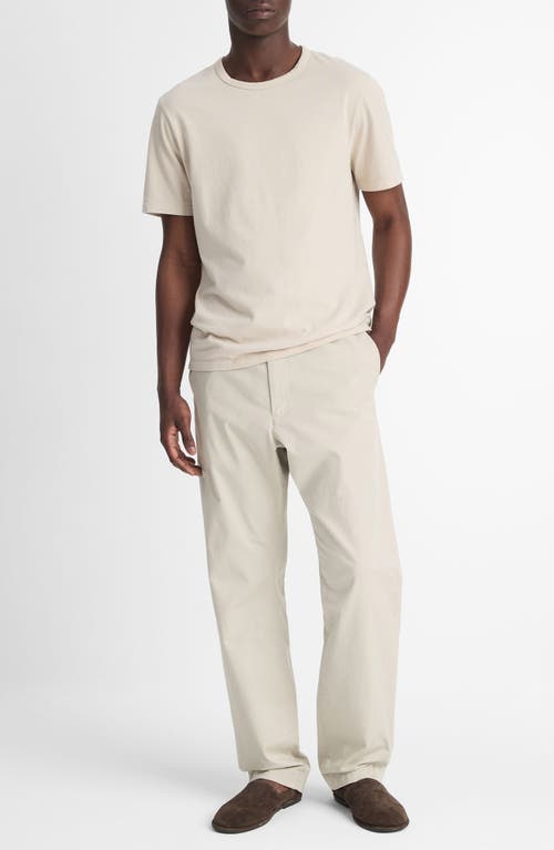 Shop Vince Solid T-shirt In Washed Soft Clay