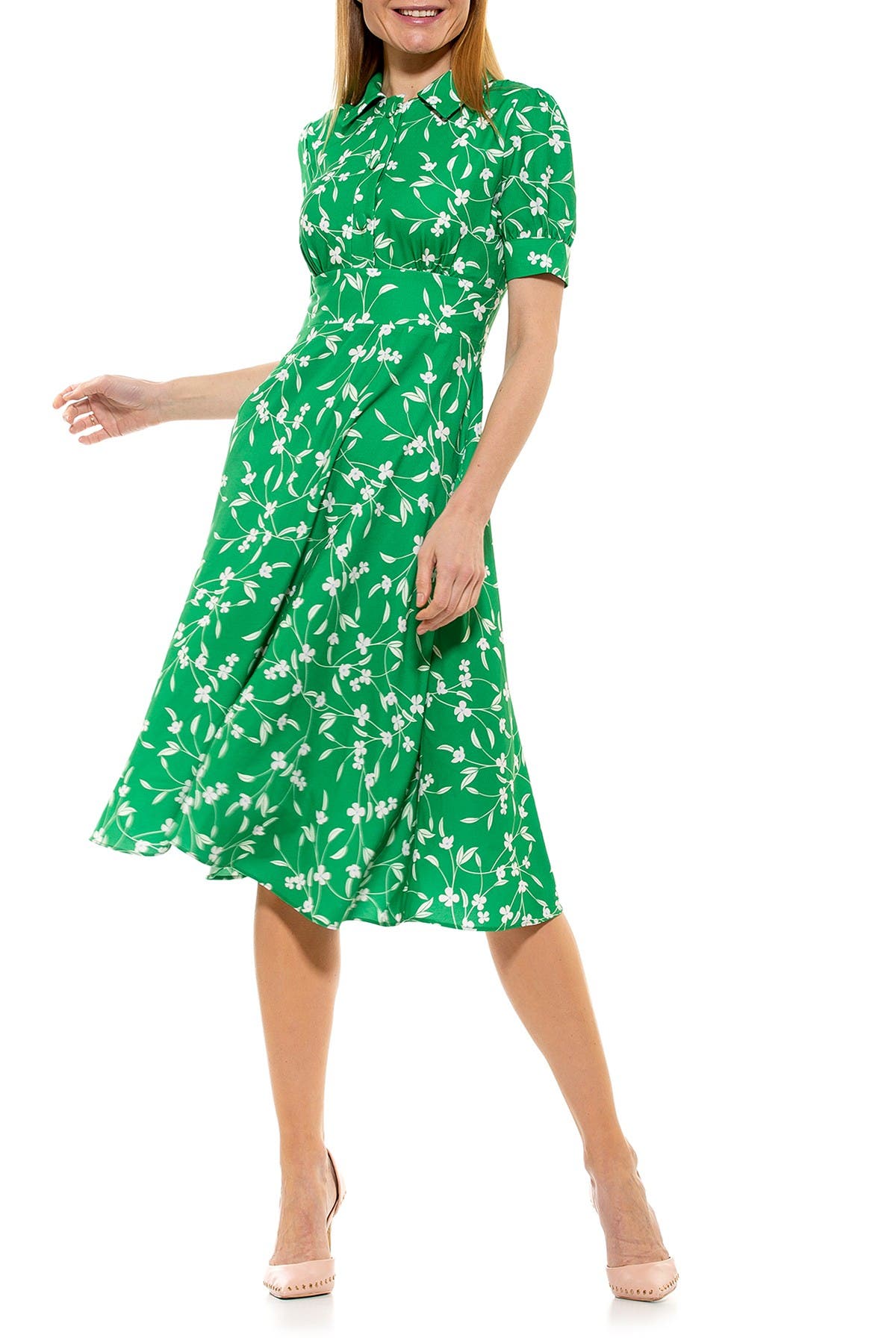 nordstrom rack green dress