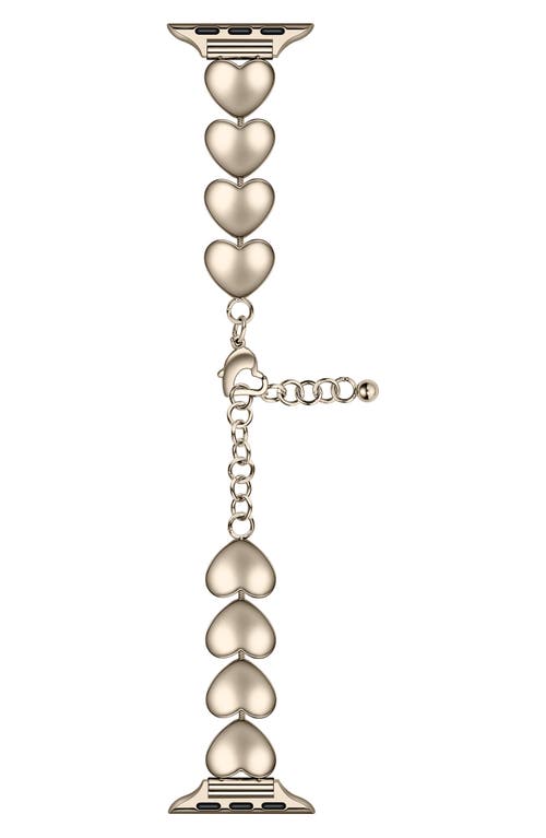 The Posh Tech Lover Heart Bracelet Apple Watch® Watchband In Starburst