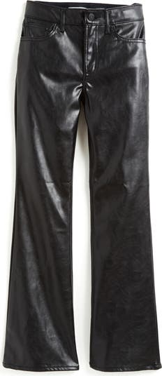 Childrens faux 2025 leather trousers