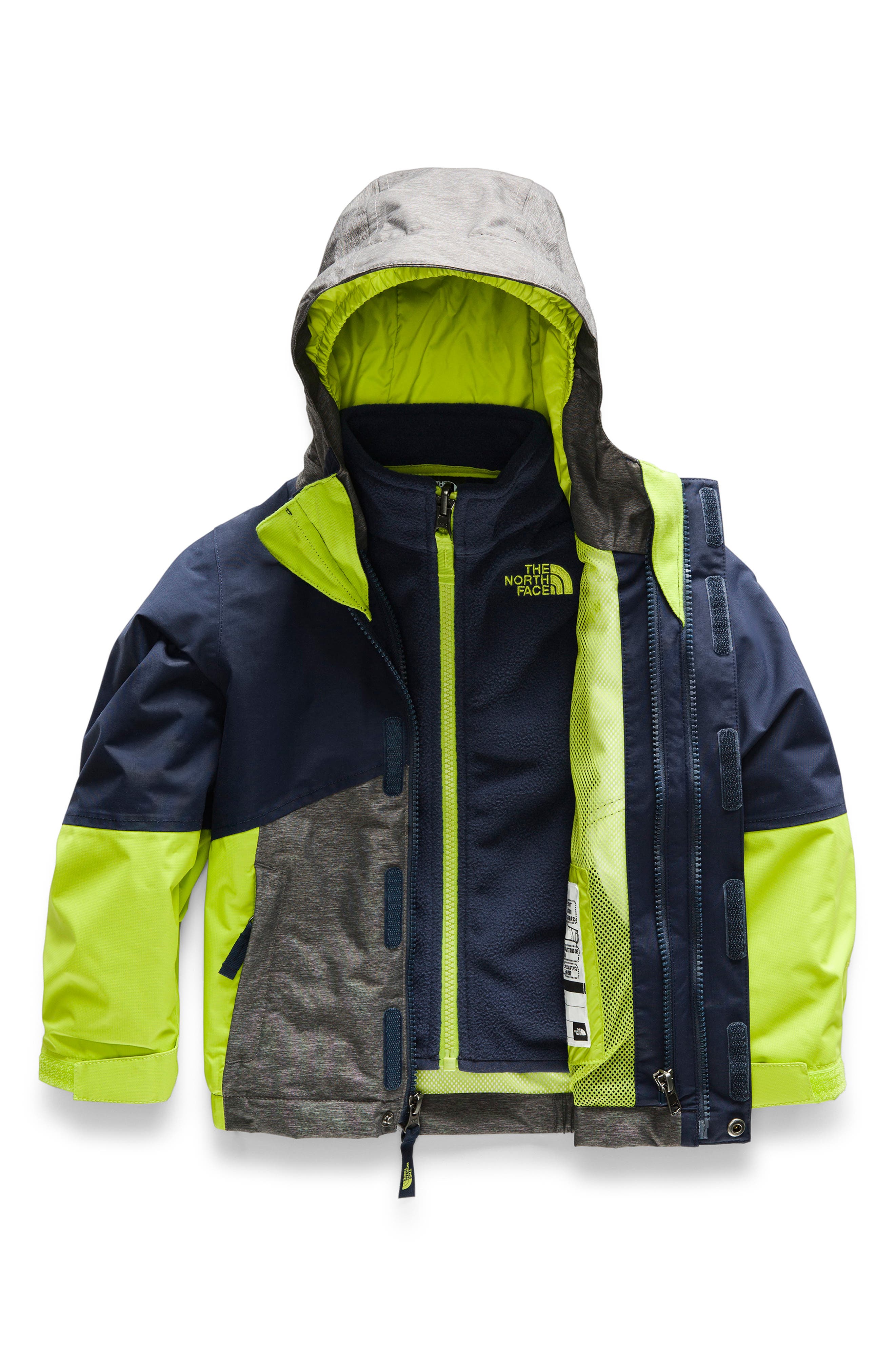 north face 3 in 1 boys