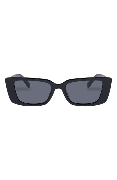 Novae 51mm Cat Eye Sunglasses in Black